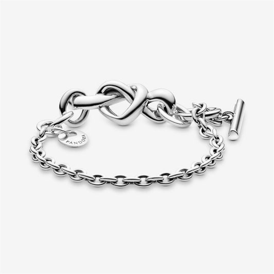 S925 sterling silver Moments Bond Chain Bracelet