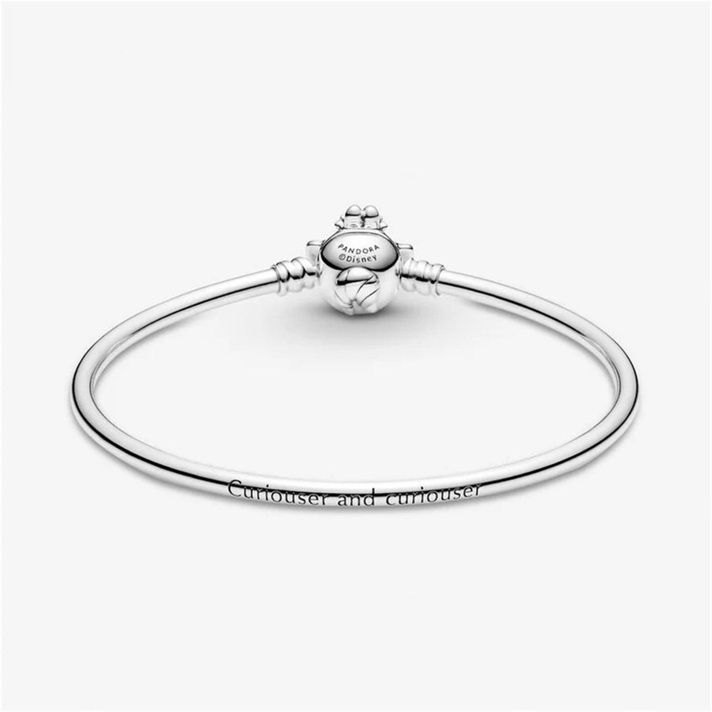 S925 sterling silver Moments Dainty Bangle