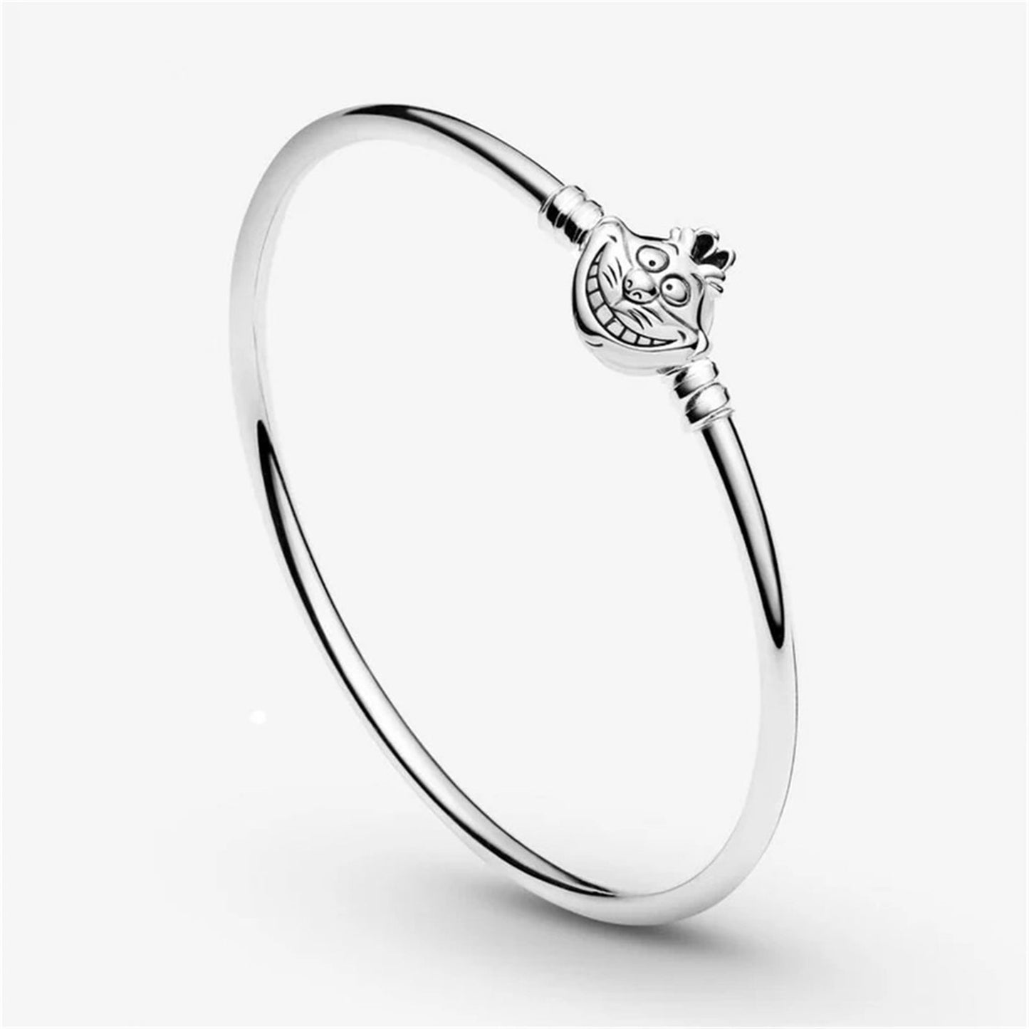 S925 sterling silver Moments Dainty Bangle