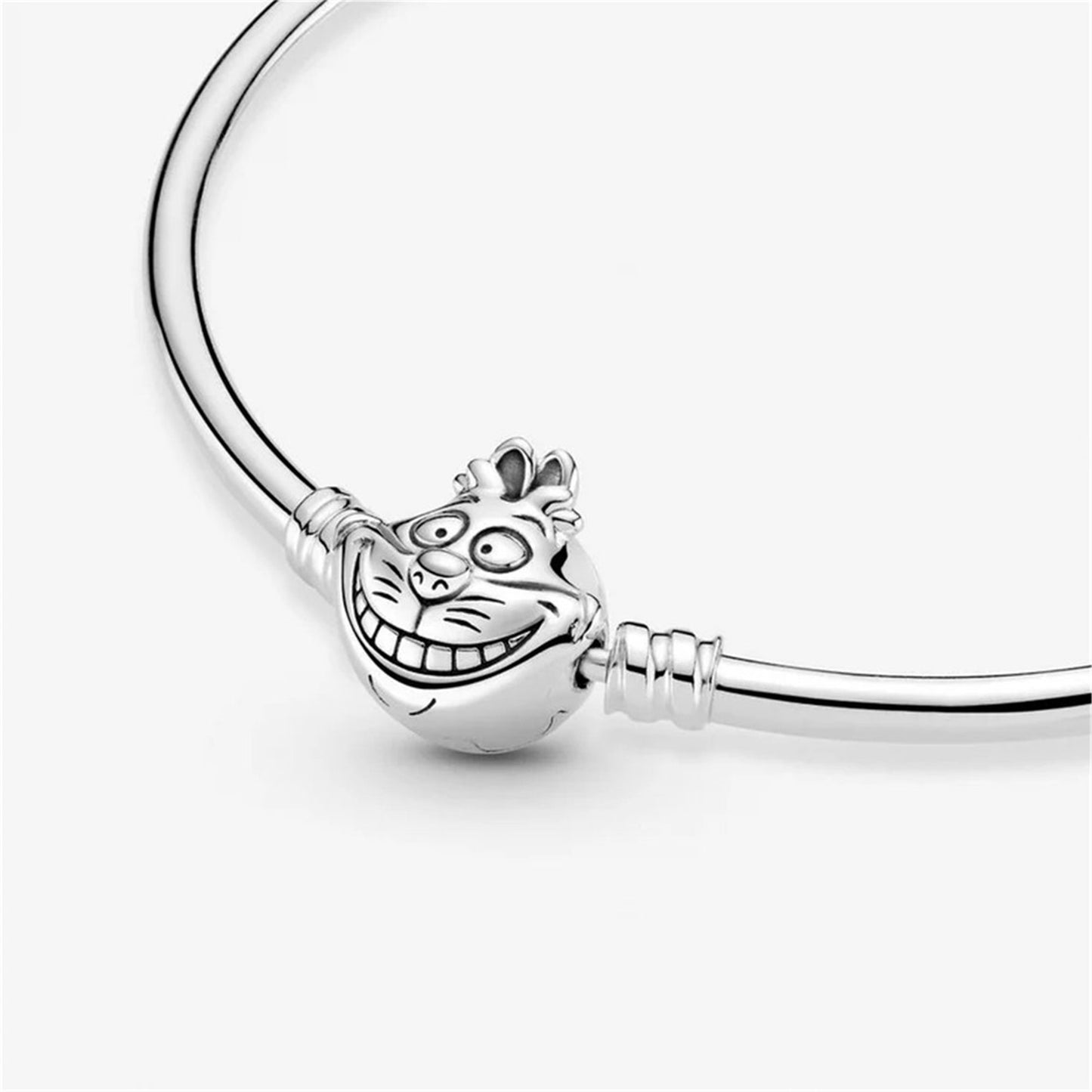 S925 sterling silver Moments Dainty Bangle