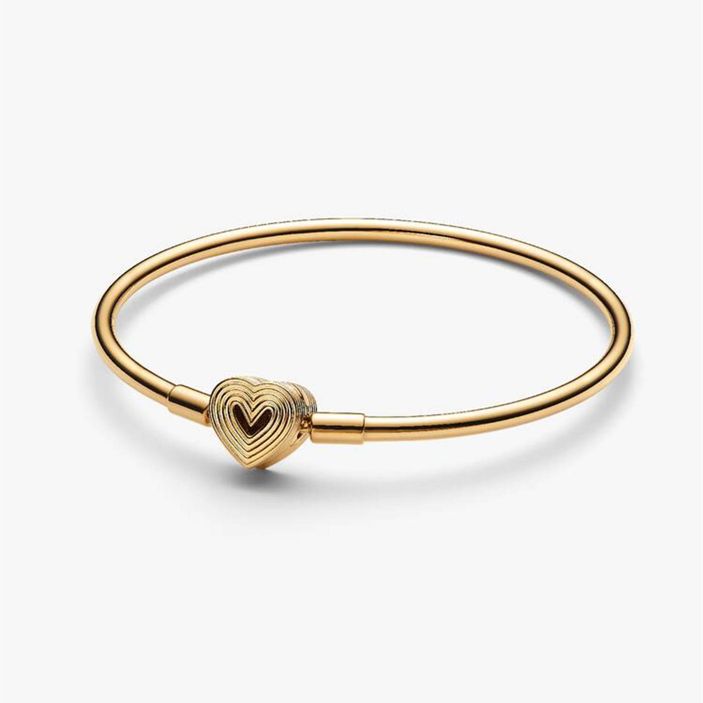 S925 Sterling Silver Radiating Heart Clasp Bracelet,Unique Bracelet,Anniversary Gifts