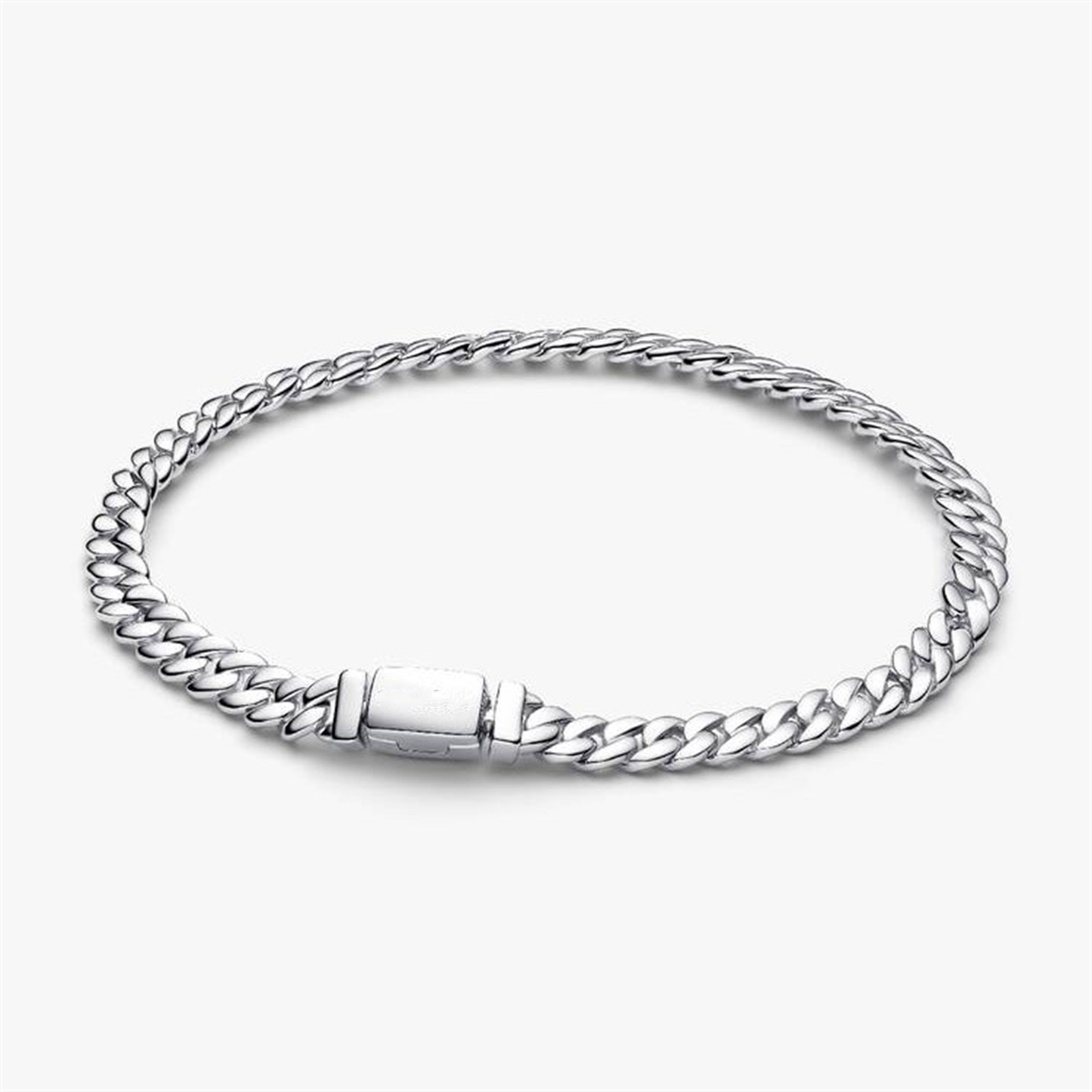 S925 Sterling Silver Cuban Chain Bracelet,Brilliant Bracelet,Anniversary Gifts