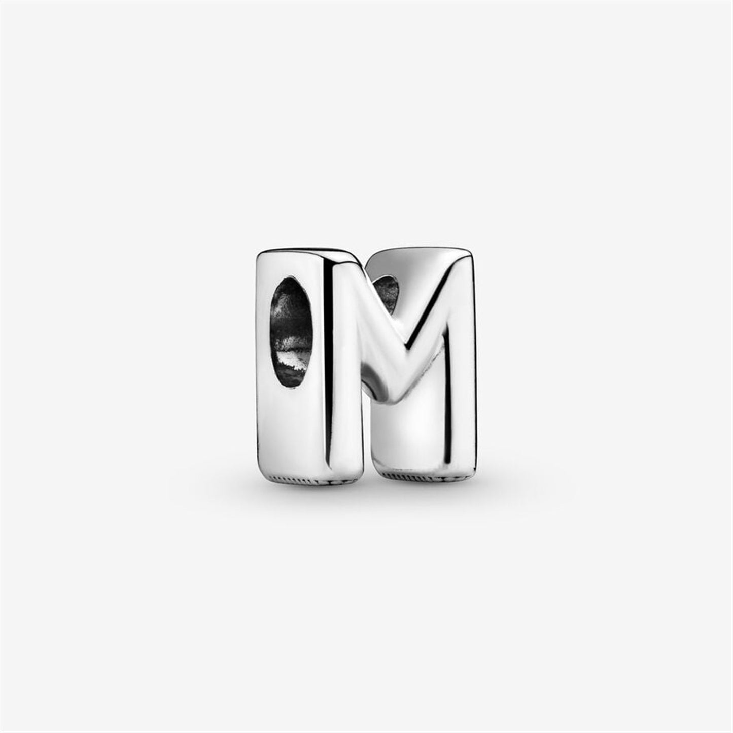 S925 Sterling Silver Letter A-Z Alphabet Charm