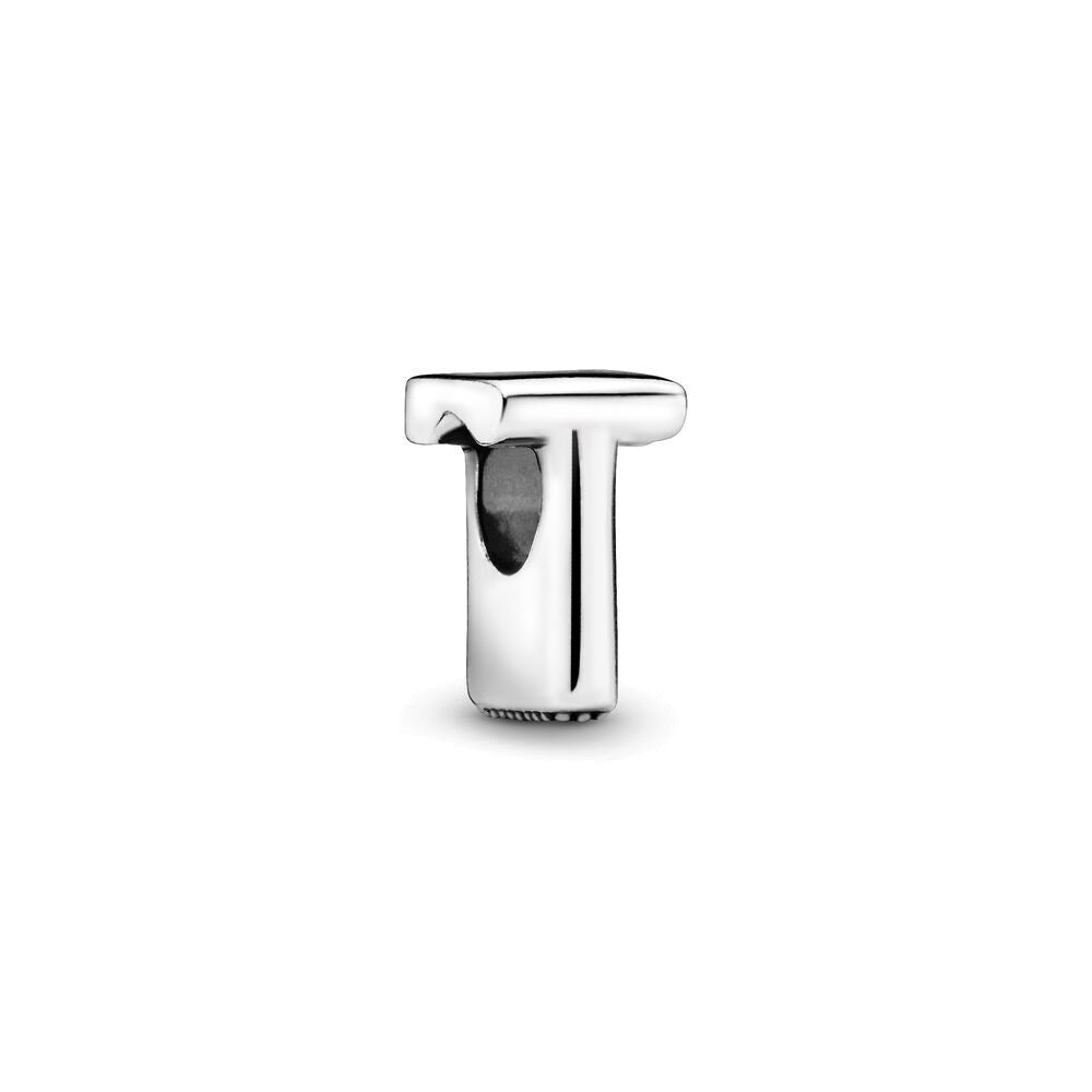 925 Silver Letters Bead 26 English Letters Charm
